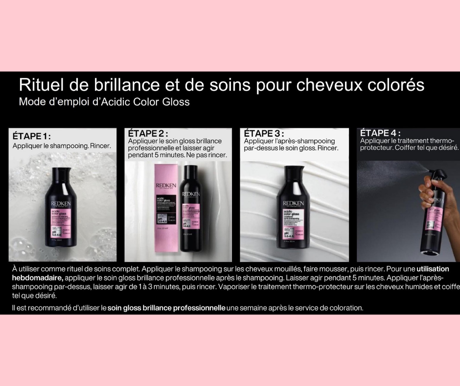 Soin gloss brillance professionnelle
