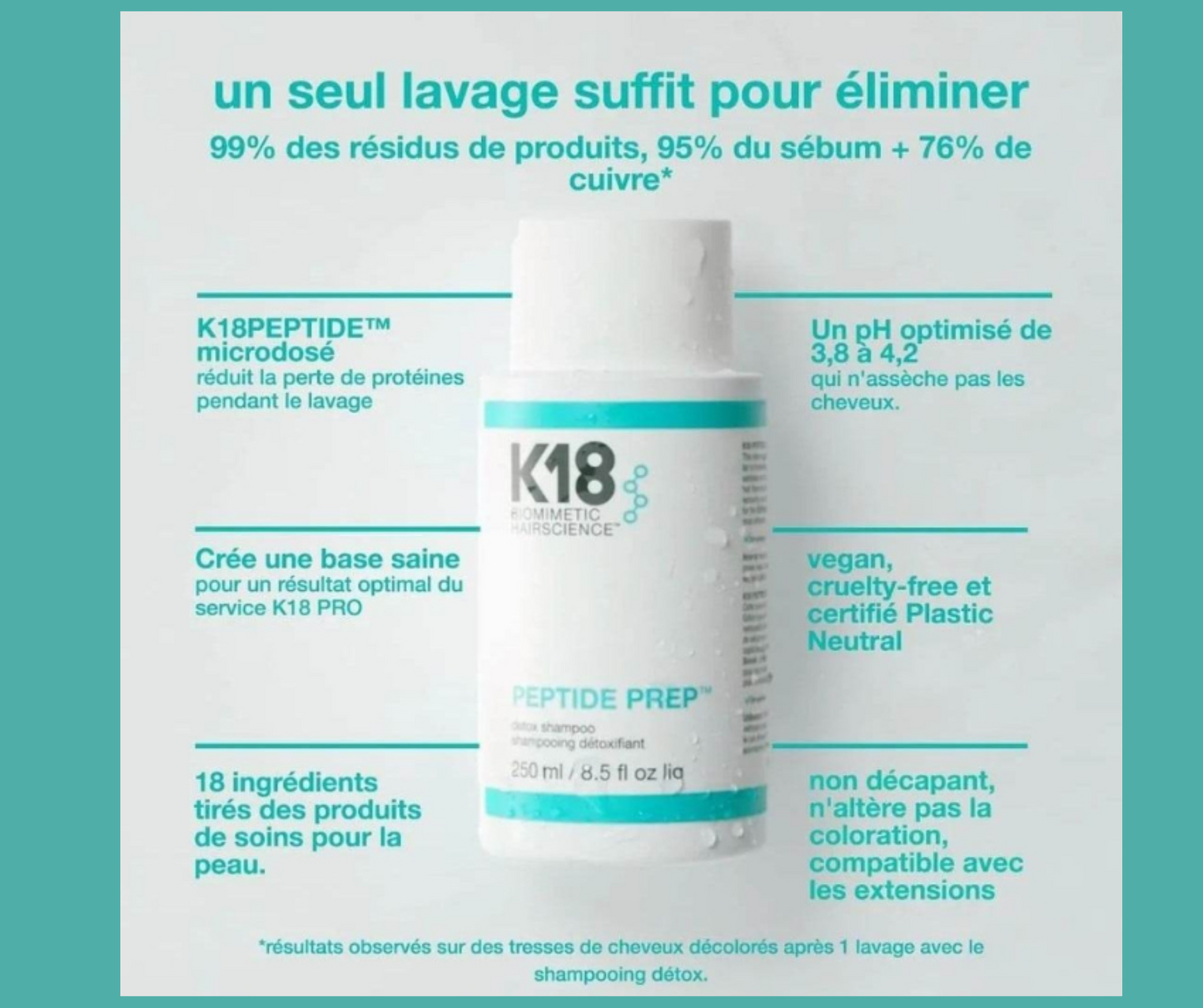 Shampooing détoxifiant