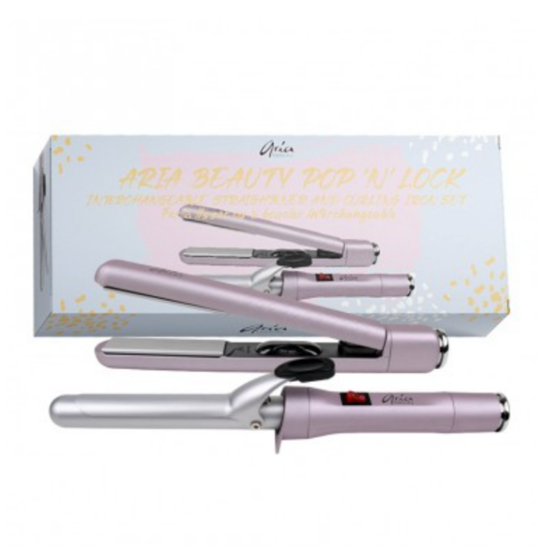 Fer interchangeable pop'n'lock Duo fer plat et a friser