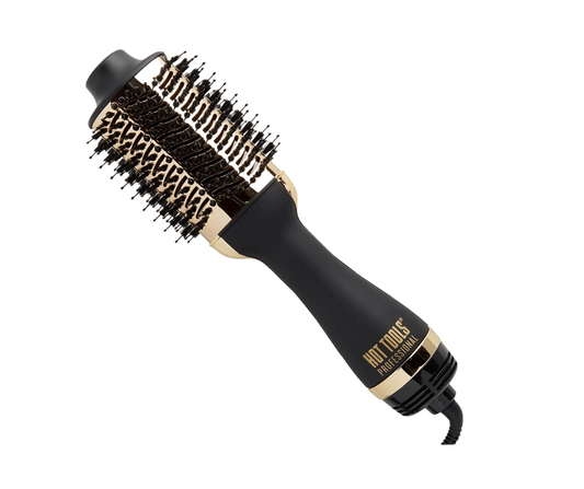 brosse chauffante hot tools (24k gold collection)