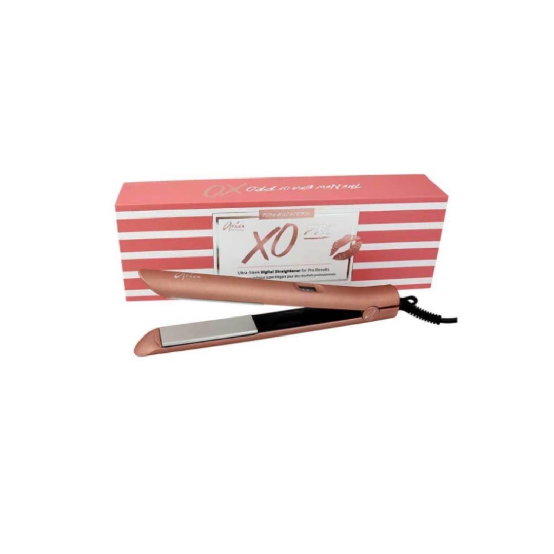 Fer plat xo pro rose gold 1 pouces ARIA BEAUTY